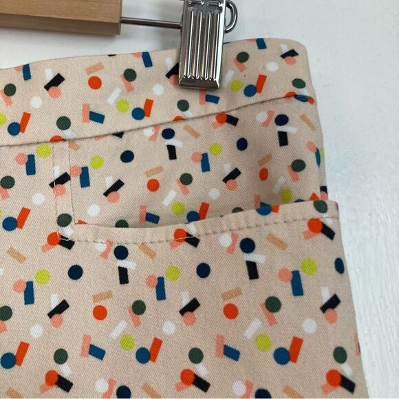 Akris Punto Franca Ankle Pants in Memphis Bell Air Print Size 8 - Picture 3 of 5